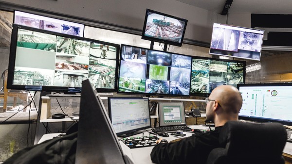 Sawmill control center